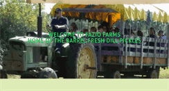 Desktop Screenshot of faziofarms.com